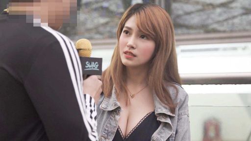 imkowan-swag-[DS-0008]街頭實錄?特派員隨機採訪，想不到碰到飢渴慾女