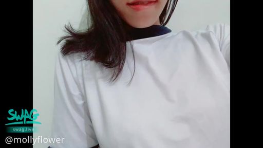 mollyflower-swag-不能發出聲音系統?塞著跳蛋⋯假裝沒事的上英文課的茉莉⋯還用遙控器一直控制跳蛋⋯