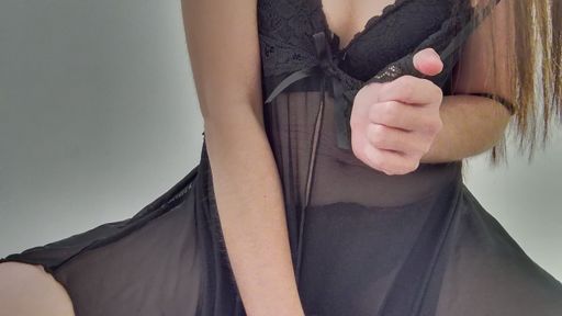 angelabibi-swag-睡衣的诱惑 *蕾丝控*? 女生的幻想骑马式❤